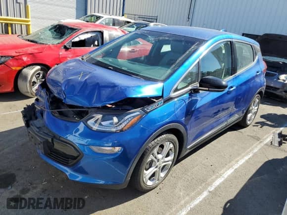 2017 Chevrolet Bolt EV LT z VIN 1G1FW6S09H4129103, wystawiony jako Copart lot #64517113 z przebiegiem Nie podano mil oraz . Historia ofert i sprzedaży dostępna na DreamBid. Obrazek 1.