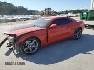 2013 Chevrolet Camaro SS с VIN 2G1FT1EW7D9125909, выставлен на аукционе Copart как лот 70810645 с пробегом 157 834 миль миль и Списание • Salvage title. История ставок и продаж доступна на DreamBid. Изображение 1.