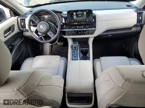 2025 Nissan Pathfinder SL with VIN 5N1DR3CC8SC222068, listed as a Copart auction lot 55463185 with 1,928 mi miles and Clean title. Bid and sale history available at DreamBid. Image 8.