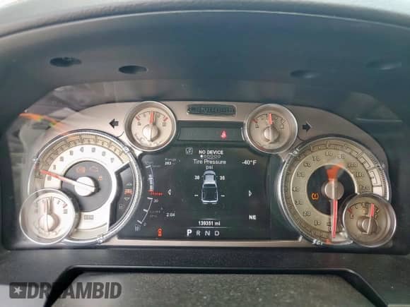 2017 Ram 1500 Longhorn with VIN 1C6RR7PT9HS643881, listed as a Copart auction lot 66819465 with 139,351 mi miles and Clean title. Bid and sale history available at DreamBid. Image 9.