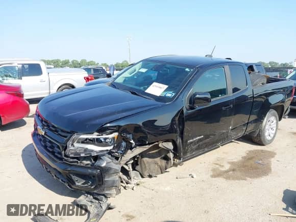 2021 Chevrolet Colorado 2WD LT with VIN 1GCHSCEA6M1283441, listed as a IAAI auction lot 42919807 with 45,029 mi miles and . Bid and sale history available at DreamBid. Image 2.