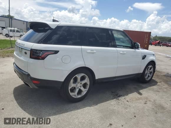 2020 Land Rover Range Rover Sport HSE with VIN SALWR2SU1LA704534, listed as a Copart auction lot 64880245 with 41,287 mi miles and Non repairable. Bid and sale history available at DreamBid. Image 3.