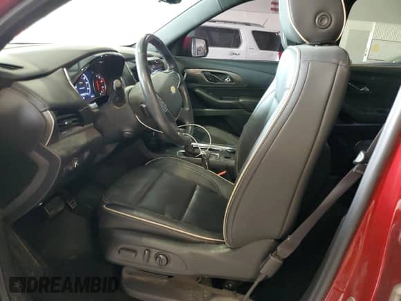 2022 Chevrolet Traverse Premier with VIN 1GNEVKKW3NJ111753, listed as a Copart auction lot 70179775 with 59,372 mi miles and Salvage title. Bid and sale history available at DreamBid. Image 7.