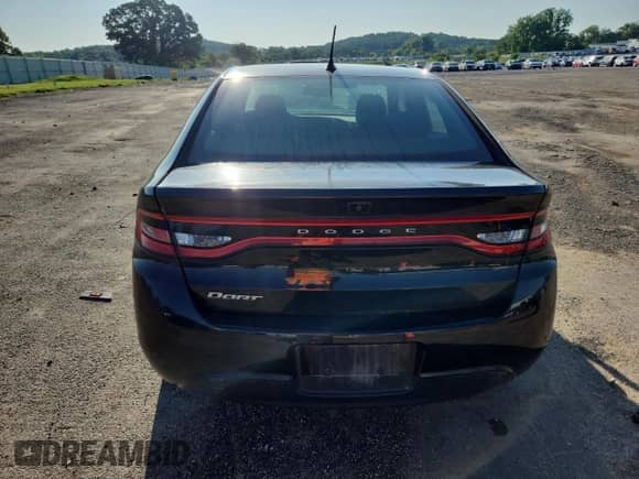 2016 Dodge Dart SXT Sport Blacktop with VIN 1C3CDFFA7GD819759, listed as a Copart auction lot 62705795 with 77,775 mi miles and Non repairable. Bid and sale history available at DreamBid. Image 6.