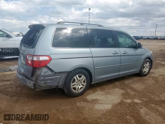 2006 Honda Odyssey EX z VIN 5FNRL38446B001170, wystawiony jako Copart lot #81488605 z przebiegiem 141 809 mil mil oraz Szkoda całkowita • Salvage title. Historia ofert i sprzedaży dostępna na DreamBid. Obrazek 3.