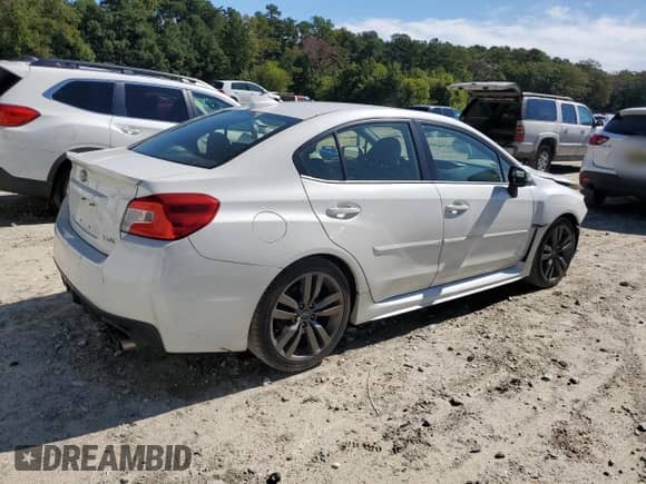 2017 Subaru WRX Limited with VIN JF1VA1N69H8816679, listed as a Copart auction lot 68506175 with 288,664 mi miles and Salvage title. Bid and sale history available at DreamBid. Image 3.