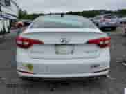 2017 Hyundai Sonata Limited with VIN 5NPE34AB1HH525930, listed as a Copart auction lot 60533785 with 93,769 mi miles and Salvage title. Bid and sale history available at DreamBid. Image 6.