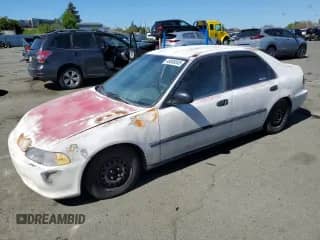 1993 Honda Civic z VIN JHMEG8556PS030945, wystawiony jako Copart lot #48830045 z przebiegiem 244 104 mil mil oraz Czysty tytuł • Clean title. Historia ofert i sprzedaży dostępna na DreamBid. Obrazek 1.