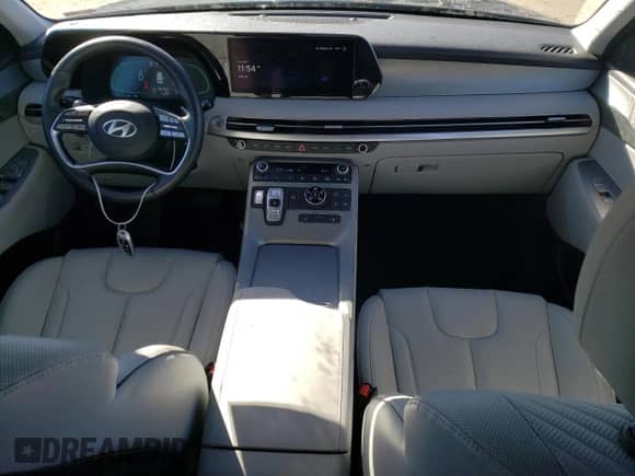 2023 Hyundai Palisade SEL with VIN KM8R2DGE0PU595747, listed as a Copart auction lot 41065264 with 14,926 mi miles and . Bid and sale history available at DreamBid. Image 8.