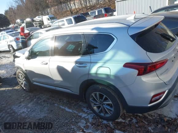 2019 Hyundai Santa Fe SEL with VIN 5NMS3CAD0KH089882, listed as a IAAI auction lot 41613964 with 38,371 mi miles and . Bid and sale history available at DreamBid. Image 15.