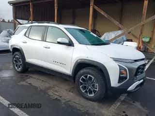 2025 Chevrolet Equinox AWD ACTIV с VIN 3GNAXSEG2SL143725, выставлен на аукционе IAAI как лот 41152554 с пробегом 2 573 миль миль и . История ставок и продаж доступна на DreamBid. Изображение 1.