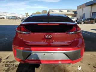 2022 Hyundai Ioniq Blue with VIN KMHC65LC8NU268014, listed as a Copart auction lot 82673775 with 82,395 mi miles and Salvage title. Bid and sale history available at DreamBid. Image 6.