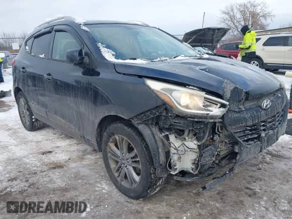 2015 Hyundai Tucson Limited z VIN KM8JUCAG8FU104237, wystawiony jako IAAI lot #41182073 z przebiegiem 107 716 mil mil oraz . Historia ofert i sprzedaży dostępna na DreamBid. Obrazek 1.