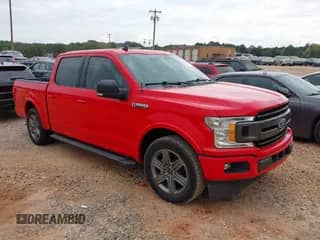 2020 Ford F-150 XLT with VIN 1FTEW1CP2LFA05026, listed as a IAAI auction lot 43291926 with 51,769 mi miles and . Bid and sale history available at DreamBid. Image 1.