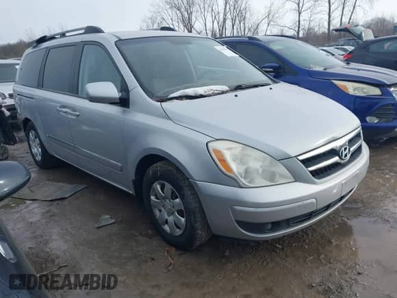 2008 Hyundai Entourage GLS с VIN KNDMC233986047384, выставлен на аукционе IAAI как лот 41427015 с пробегом 222 411 миль миль и . История ставок и продаж доступна на DreamBid. Изображение 1.