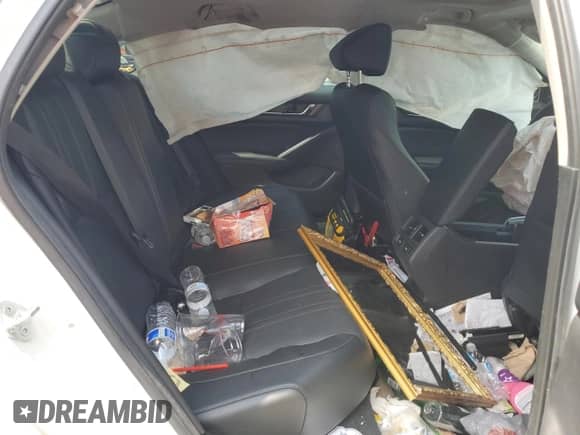 2021 Honda Accord EX-L z VIN 1HGCV1F58MA084741, wystawiony jako Copart lot #66150135 z przebiegiem Nie podano mil oraz Szkoda całkowita • Salvage title. Historia ofert i sprzedaży dostępna na DreamBid. Obrazek 10.