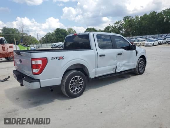 2021 Ford F-150 XL z VIN 1FTEW1CB7MKD89429, wystawiony jako Copart lot #54767905 z przebiegiem 29 361 mil mil oraz Szkoda całkowita • Salvage title. Historia ofert i sprzedaży dostępna na DreamBid. Obrazek 3.