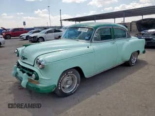 1953 Chevrolet Malibu с VIN C53N129733, выставлен на аукционе Copart как лот 70201655 с пробегом 48 348 миль миль и Чистый • Clean title. История ставок и продаж доступна на DreamBid. Изображение 1.