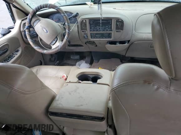 2003 Ford F-150 XLT with VIN 1FTRW08L93KB25558, listed as a Copart auction lot 81910345 with 169,885 mi miles and Salvage title. Bid and sale history available at DreamBid. Image 8.