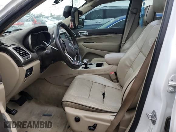 2015 Jeep Grand Cherokee Overland with VIN 1C4RJECG5FC635328, listed as a Copart auction lot 50740185 with 187,041 mi miles and Salvage title. Bid and sale history available at DreamBid. Image 7.