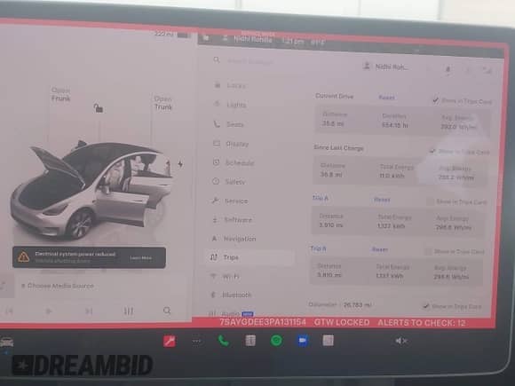 2023 Tesla Model Y Long Range с VIN 7SAYGDEE3PA131154, выставлен на аукционе IAAI как лот 43296131 с пробегом 26 783 миль миль и . История ставок и продаж доступна на DreamBid. Изображение 7.
