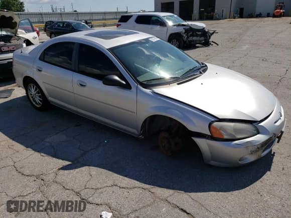 2005 Dodge Stratus with VIN 1B3EL46J55N675925, listed as a Copart auction lot 59776874 with 113,932 mi miles and Salvage title. Bid and sale history available at DreamBid. Image 4.