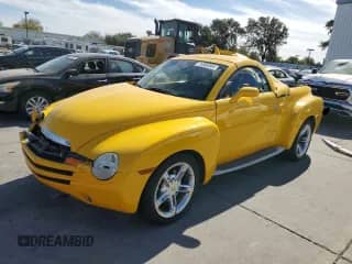 2005 Chevrolet SSR LS с VIN 1GCES14H75B120735, выставлен на аукционе Copart как лот 75568344 с пробегом Не указан миль и Списание • Salvage title. История ставок и продаж доступна на DreamBid. Изображение 1.