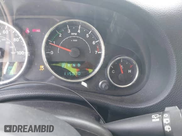 2014 Jeep Wrangler Sport with VIN 1C4AJWAG8EL276335, listed as a IAAI auction lot 42874697 with 115,070 mi miles and . Bid and sale history available at DreamBid. Image 16.