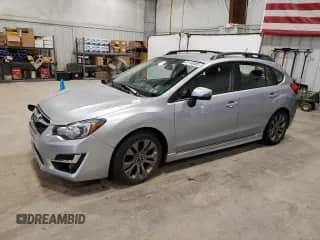 2015 Subaru Impreza Special Sports Premium with VIN JF1GPAT62F8275479, listed as a Copart auction lot 81140385 with 126,080 mi miles and Non repairable. Bid and sale history available at DreamBid. Image 1.