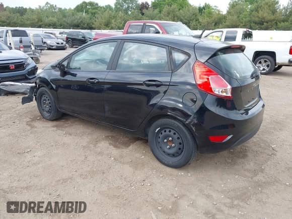 2017 Ford Fiesta S with VIN 3FADP4TJ9HM112674, listed as a IAAI auction lot 42404106 with 74,117 mi miles and . Bid and sale history available at DreamBid. Image 3.