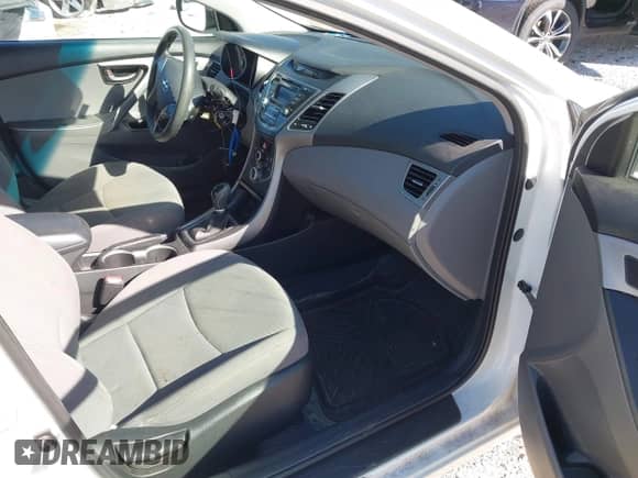 2014 Hyundai Elantra SE with VIN 5NPDH4AE8EH515558, listed as a IAAI auction lot 43496639 with 120,874 mi miles and . Bid and sale history available at DreamBid. Image 5.