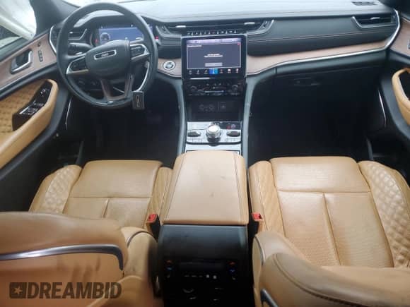 2021 Jeep Grand Cherokee Summit Reserve with VIN 1C4RJKEGXM8108090, listed as a Copart auction lot 84906824 with 20,752 mi miles and Salvage title. Bid and sale history available at DreamBid. Image 8.