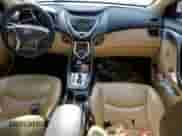 2012 Hyundai Elantra Limited with VIN KMHDH4AE6CU244837, listed as a Copart auction lot 62661995 with 136,448 mi miles and Salvage title. Bid and sale history available at DreamBid. Image 8.