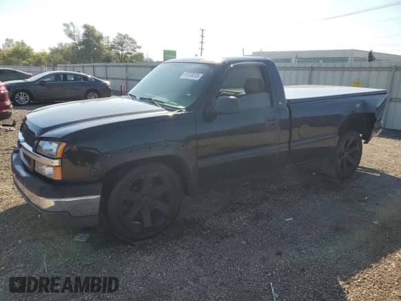 2004 Chevrolet Silverado 1500 with VIN 1GCEC14X94Z296664, listed as a Copart auction lot 81018515 with Not provided miles and Salvage title. Bid and sale history available at DreamBid. Image 1.