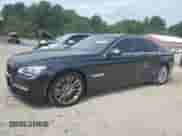 2013 BMW 7 Series 750i xDrive with VIN WBAYB6C56DC997949, listed as a Copart auction lot 70722585 with 152,183 mi miles and Clean title. Bid and sale history available at DreamBid. Image 1.