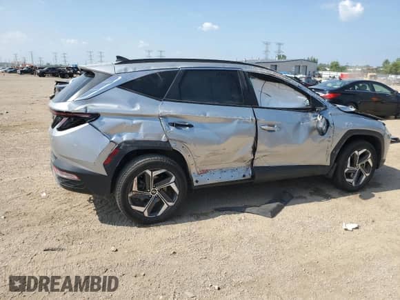 2023 Hyundai Tucson SEL with VIN 5NMJFCAE5PH199362, listed as a Copart auction lot 68685525 with Not provided miles and Salvage title. Bid and sale history available at DreamBid. Image 3.
