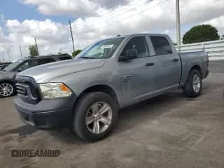 2022 Ram 1500 Tradesman z VIN 3C6RR7KG9NG343559, wystawiony jako Copart lot #66649585 z przebiegiem 38 019 mil mil oraz Szkoda całkowita • Salvage title. Historia ofert i sprzedaży dostępna na DreamBid. Obrazek 1.