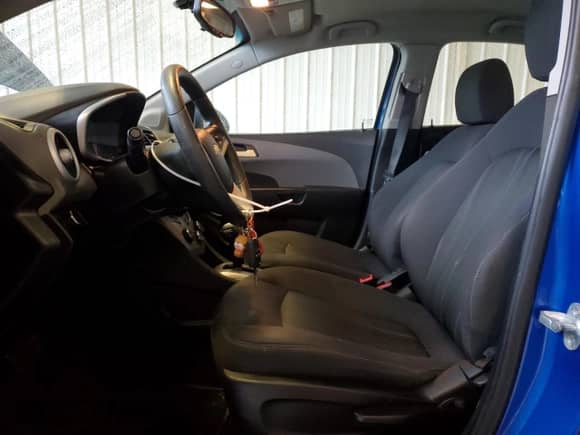 2017 Chevrolet Sonic LT with VIN 1G1JD5SH5H4157321, listed as a Copart auction lot 44606665 with 119,445 mi miles and Salvage title. Bid and sale history available at DreamBid. Image 7.