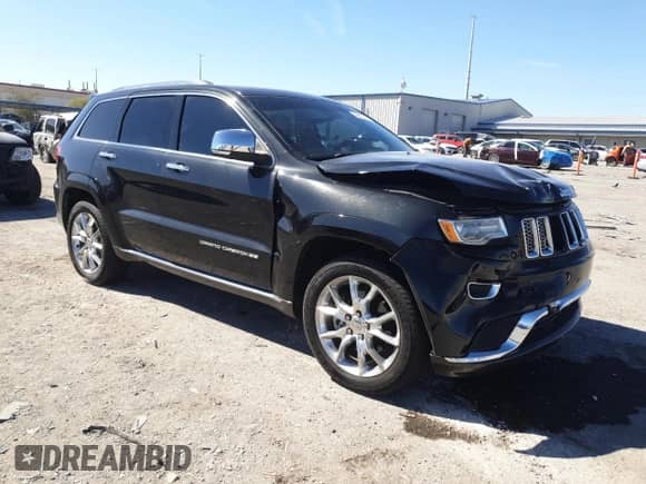 2016 Jeep Grand Cherokee Summit with VIN 1C4RJFJT2GC496296, listed as a Copart auction lot 48691785 with 81,509 mi miles and Salvage title. Bid and sale history available at DreamBid. Image 4.