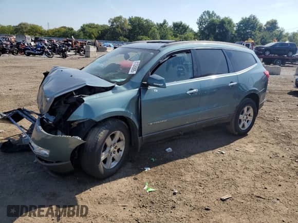 2009 Chevrolet Traverse 1LT with VIN 1GNER23D09S151614, listed as a Copart auction lot 81326095 with 164,286 mi miles and Salvage title. Bid and sale history available at DreamBid. Image 1.