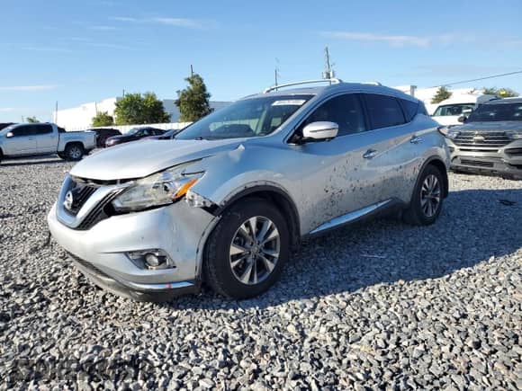 2017 Nissan Murano S z VIN 5N1AZ2MG8HN149523, wystawiony jako Copart lot #86626105 z przebiegiem 109 239 mil mil oraz Szkoda całkowita • Salvage title. Historia ofert i sprzedaży dostępna na DreamBid. Obrazek 1.