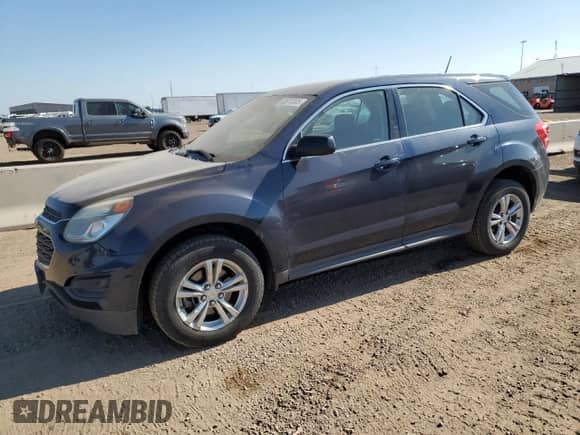 2016 Chevrolet Equinox LS with VIN 2GNFLEEK7G6140225, listed as a Copart auction lot 68574305 with 94,941 mi miles and Salvage title. Bid and sale history available at DreamBid. Image 1.