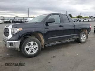 2021 Toyota Tundra SR5 with VIN 5TFUY5F18MX026267, listed as a Copart auction lot 81976785 with 73,701 mi miles and Salvage title. Bid and sale history available at DreamBid. Image 1.