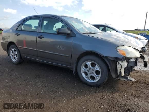 2006 Toyota Corolla LE with VIN 2T1BR32E06C664287, listed as a Copart auction lot 65083035 with 290,654 mi miles and Salvage title. Bid and sale history available at DreamBid. Image 4.