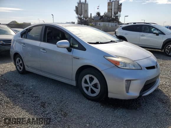 2012 Toyota Prius One with VIN JTDKN3DU2C1506842, listed as a Copart auction lot 85854875 with 174,922 mi miles and Salvage title. Bid and sale history available at DreamBid. Image 4.