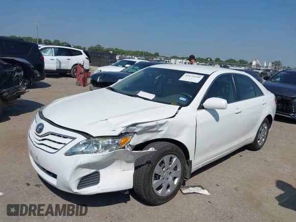 2010 Toyota Camry with VIN 4T1BF3EK2AU566055, listed as a IAAI auction lot 43174249 with 194,580 mi miles and . Bid and sale history available at DreamBid. Image 2.