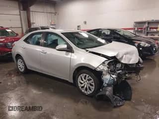 2019 Toyota Corolla L with VIN 5YFBURHE5KP892711, listed as a IAAI auction lot 40198853 with 132,937 mi miles and . Bid and sale history available at DreamBid. Image 1.