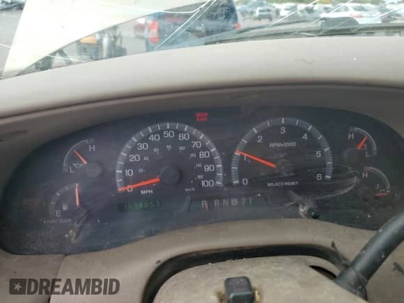 2003 Ford F-150 XLT with VIN 1FTRW08L93KB25558, listed as a Copart auction lot 81910345 with 169,885 mi miles and Salvage title. Bid and sale history available at DreamBid. Image 9.