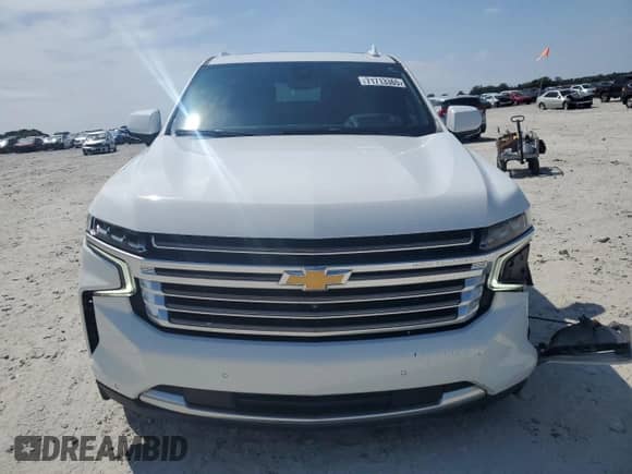 2021 Chevrolet Tahoe High Country z VIN 1GNSKTKL3MR352994, wystawiony jako Copart lot #71713365 z przebiegiem 76 215 mil mil oraz Szkoda całkowita • Salvage title. Historia ofert i sprzedaży dostępna na DreamBid. Obrazek 5.