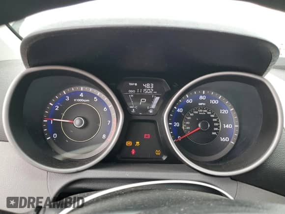 2011 Hyundai Elantra GLS с VIN KMHDH4AE8BU114122, выставлен на аукционе Copart как лот 67174835 с пробегом 111 502 миль миль и Списание • Salvage title. История ставок и продаж доступна на DreamBid. Изображение 9.